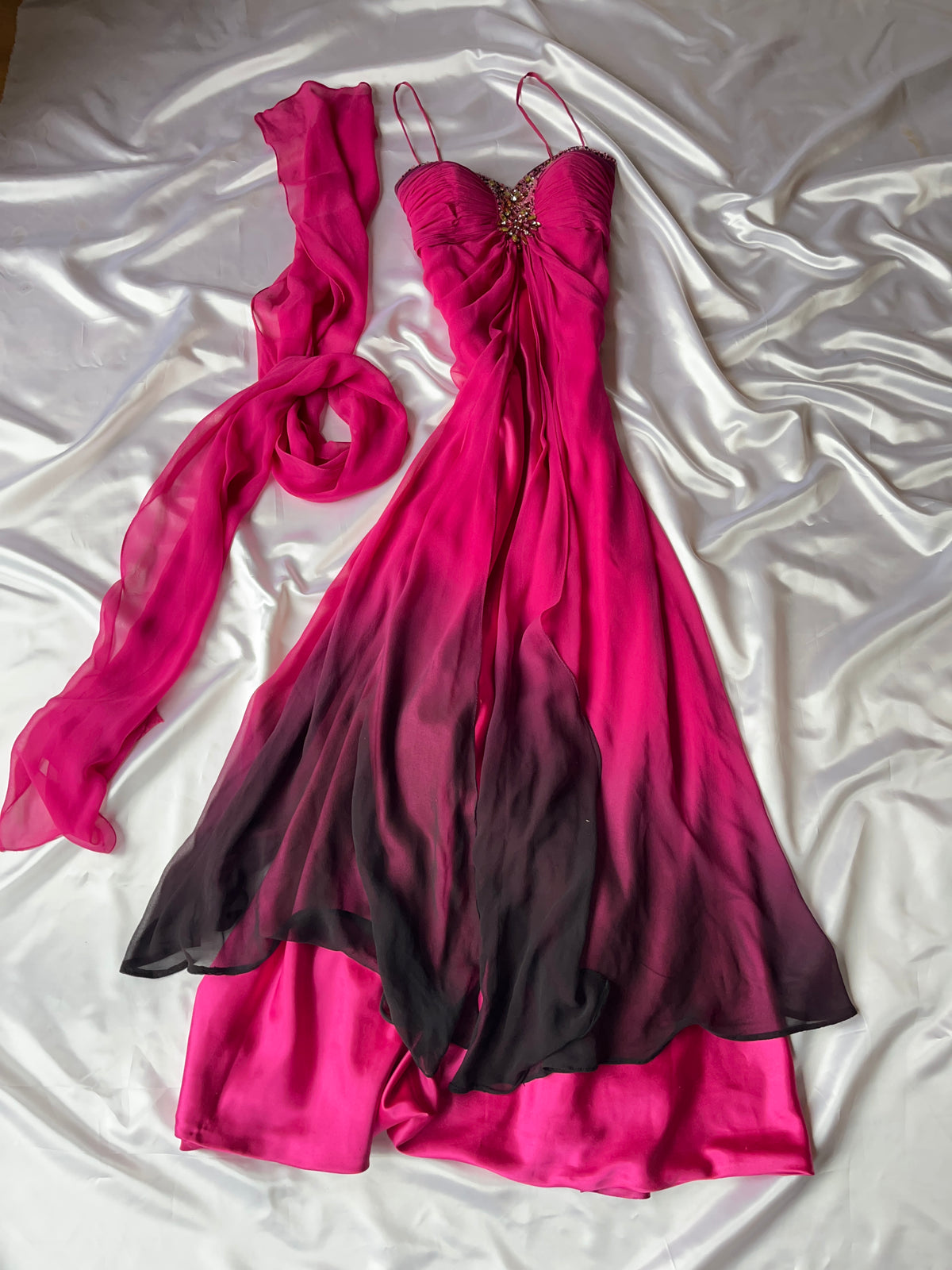 strapless open back dress Black Girl Pink Black Girl Prom Dress Long Evening Gowns,BL18610 – DSProm main image 0