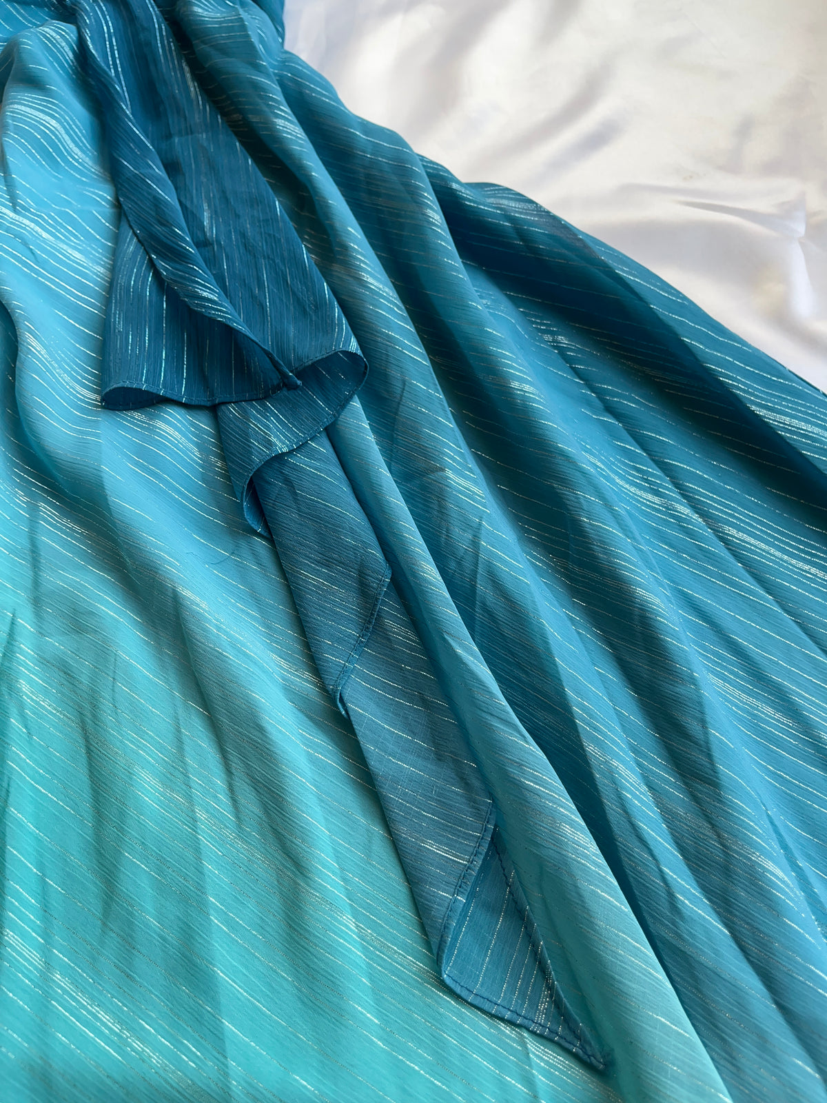 Silvermist inspired blue lagoon sparkling dress