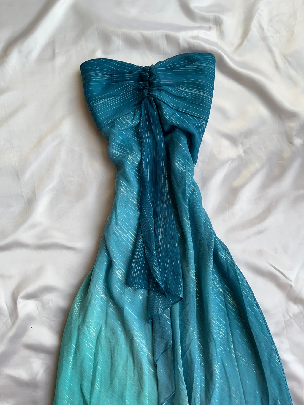 Silvermist inspired blue lagoon sparkling dress