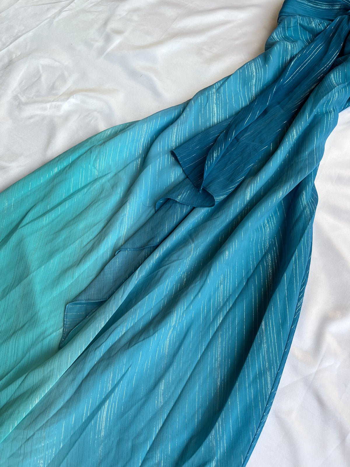 Silvermist inspired blue lagoon sparkling dress