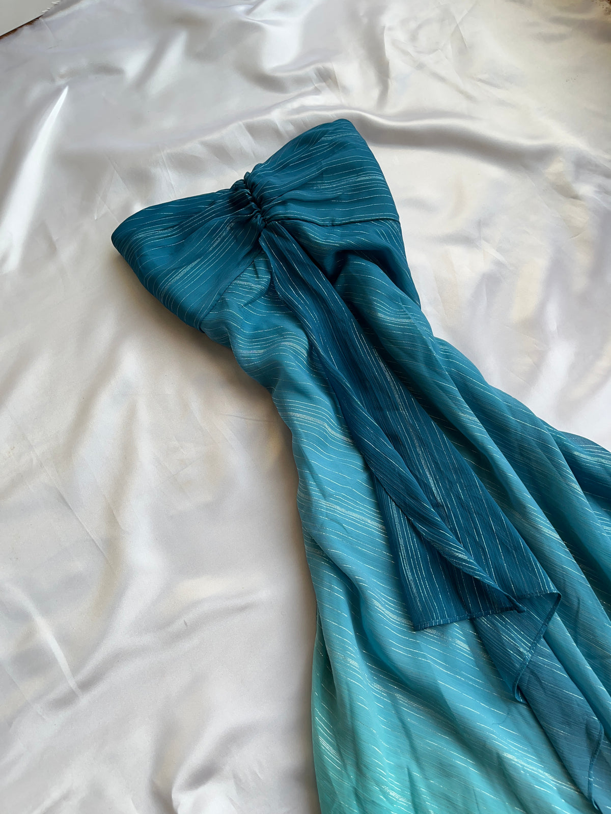 Silvermist inspired blue lagoon sparkling dress